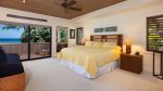 Upstairs Aloha Suite with King bed, punee and ocean views. En site walk-in showera great view